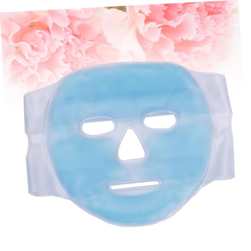 Ipetboom 1Pc Gel Cold and Hot Compress Facial Mask Reusable