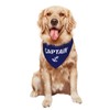 vercosee Captain Summer Dog Bandana, Reversible Triangle Bibs Pet Scarf,