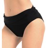 Vogueric Women's Swimsuit Bikini Bottoms Full Coverage Ruched Bathing Suit