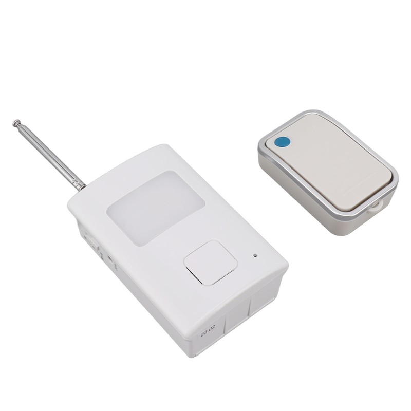Wireless Doorbell with 1 Transmitter and 1 Receiver Flash LED