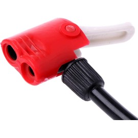 1pc Black and red Bike Bicycle Handy Portable Air Pump Tire Inflator Replacement Hose Accessories,67cm,Indoor Bike Storage,Car Racks, Transportation and Storage