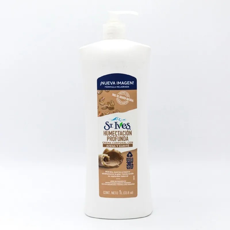 Ives Crema Corporal Avena Karité Humectación Profunda