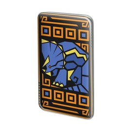 Geometric Triceratops Dinosaur Aztec Rectangle Lapel Pin Tie Tack