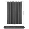 FIISAYL Waffle Shower Curtain Shower Curtains with Magnet Washable Textile