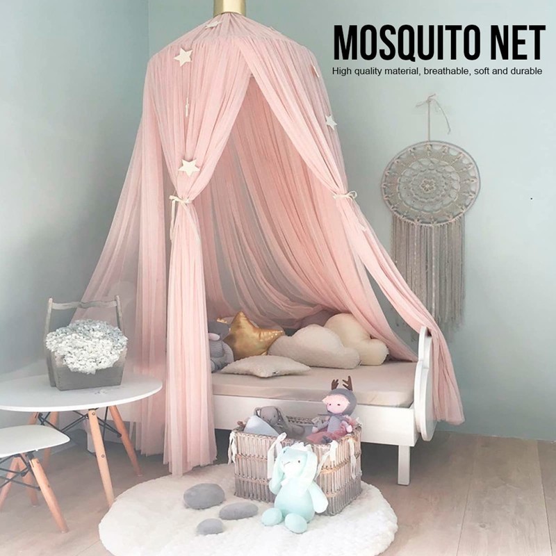 SEAFRONT Mosquito Net Bed Canopy Dome Mosquito Net Hanging Canopy