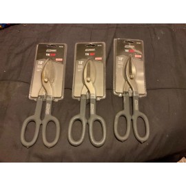 TOOL SHOP 10” TOOL SHOP TIN SNIP DRO FORGED HEAT TREATED CARBON STEEL GUARANTEED FOREVER