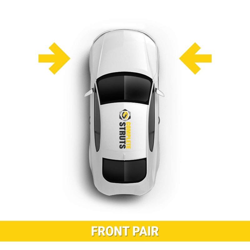 Front Air Suspension to Passive Complete Struts Assembly with Coil