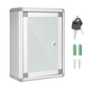 jojofuny Small Suggestion Box with Lock Mailbox with Lock and