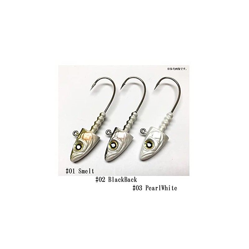 Nicinel Earworks Melt Head 3/7oz (12 g) 03 PearlWhite 3/7oz