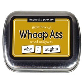 Magnetic Poetry MP3710 Little Box of Word Magnets: Whoop Ass Learning Accessories