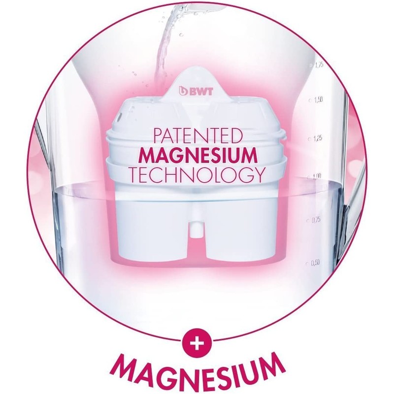 BWT Magnesium Mineralized Water 12x Acryl Weiß 8801502