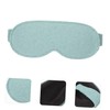 BIUDECO Oversized Breathable Sponge Eye Mask Light Blocking Sleep Mask