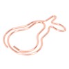 100Pcs Paper Clips Cute Bunny Shape Electroplating Process Lightweight Portable