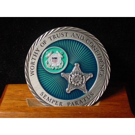 US Secret Service US coast Guard Challenge Coin President Obama ERA