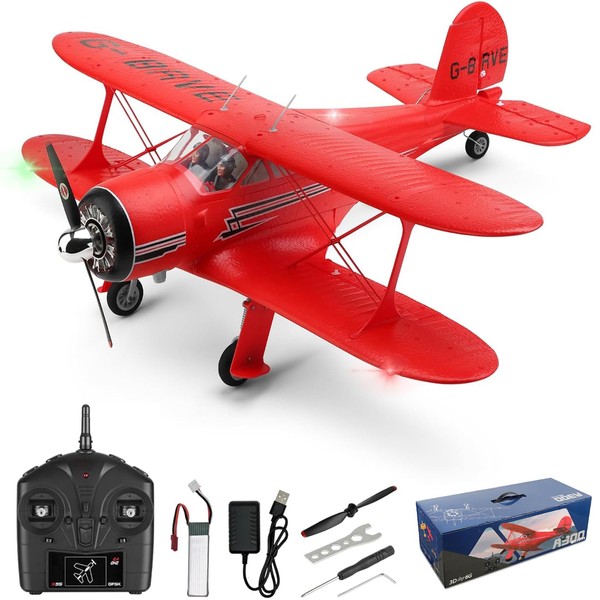 Hylukon WLtoys A300 RC Plane, 1806 Brushless Motor 6-axis Gyro
