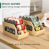 Yumkfoi Bamboo Can Organizers and Storage for Pantry, Soda Can