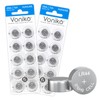 Voniko AG13 LR44 Batteries 20 Pack—[Ultra Power] Premium Alkaline 1.5