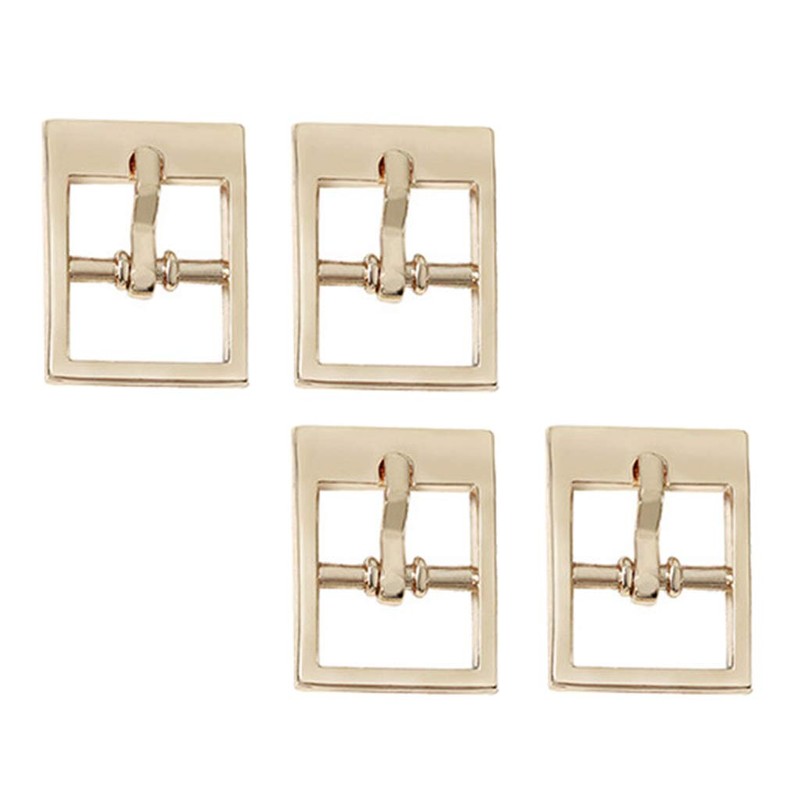 4 Pieces Small Roller Buckle Belt Buckles Closing Buckles Belt