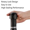 BE-TOOL Champagne Stopper & Red Wine stoppers, 4 Pack Reusable