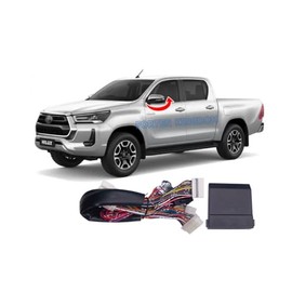 Intelligent Auto-Fold Side Mirrors Control Module Kit for Hilux 2016-2023 | Power Folding System By Remote, Plug & play Installation Accessories