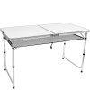 Not Available Card Table, Small Table, Folding Table, Adjustable 3-Level