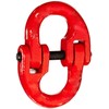 Indusco 54400012 Painted Grade 80 Drop Forged Alloy Steel Connecting Link, 1/2" Trade, 12000 lbs Working Load Limit