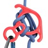 Eight Ring 50KN Rescue Eight Ring with Ears, Lightweight Aviation