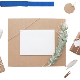 Glick Luxury Indigo Gros Grain Ribbon 3 Metres in Length, for Gift Wrapping and Other Arts & Crafts, 1.6 cm x 3 metres