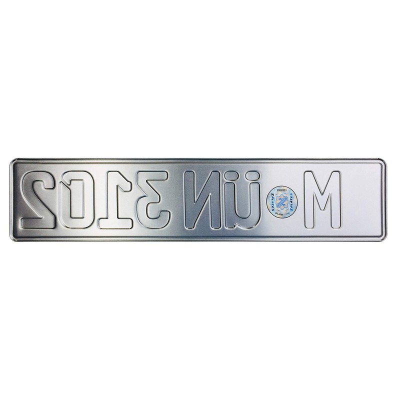 European Style Number Home Decor Sign (M Design + Hardware