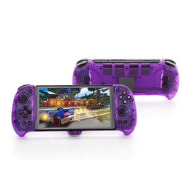 DOBE - Eggshell Controller Gripcon Switch Controller for Handheld Mode, Ergonomic, Purple, 10.83x4.45x1.8 inches, Compatible with All Games of Switch