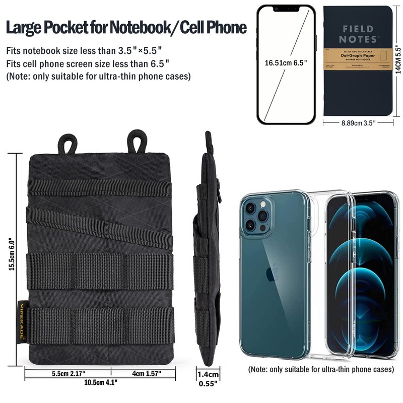 VIPERADE VE3 X-Pac EDC Pouch Small EDC Tool Bag EDC