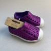 Native Jefferson NEW Starfish Bling Purple Sparkly Summer Shoes Size