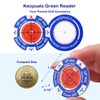 KeoPuals Golf Green Reader - Golf Ball Markers with Level