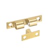 sourcingmap Cabinet Door Closet Brass Double Ball Catch Tension Latch