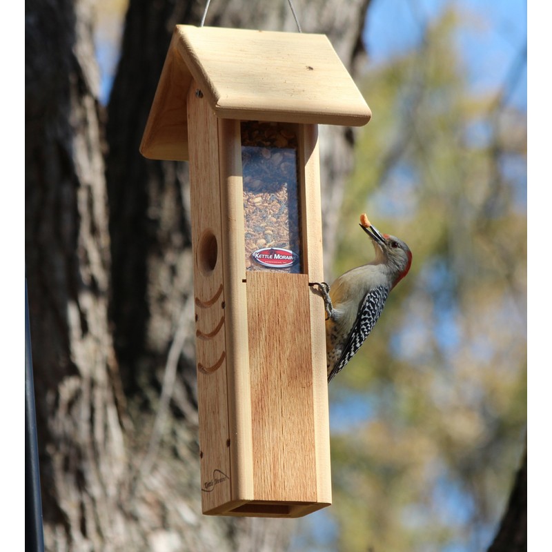 Kettle Moraine Cedar Woodpecker Feeder
