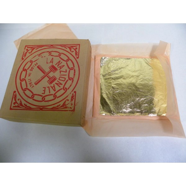 La Nazionale Italy Imitation Gold Loose Leaf 6.5"x 7.5" 50