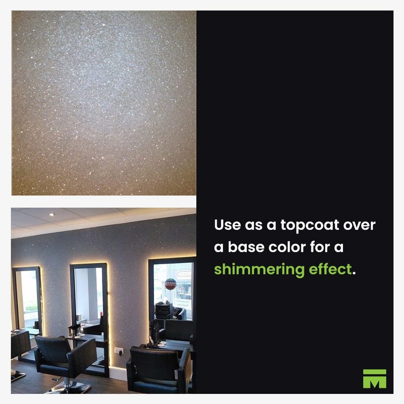 Meoded Paint & Plaster | Crystal Brush Glitter Paint |