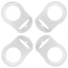 PUTSKA Pacifier Adapter Rings - Silicone Adapter for Pacifier Holder