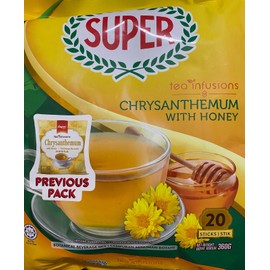 Super Pack of 1, Super Tea Infusions Chrysanthemum With Honey 360g / 12.7 Oz