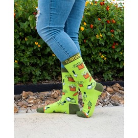 IRISGOD I'd Rather Be Funny Dress Socks for Men and Women Humor Joke Gifts