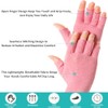 2 Pairs Rheumatoid Arthritis Compression Gloves, Pink, M