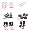 Motorcycle Fairing Bolt Kit Screws 177pcs Bodywork Screws Nut Replacement