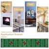 Touch Down American Football Court Table Runner, Rugby Boy Fall