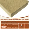Fire Bricks, FireBrick, High Temperature Insulated Firebricks for Wood Stoves,