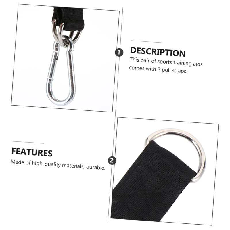 Kisangel 4pcs Pull-up Assist Straps for Arm and Wrist Strength