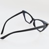 ICARA Rhinestone Cat Eye Reading Glasses Womens Cute Computer Blue