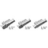 ChiliTec Socket Wrench Adapter Set 3-Piece Hexagonal to Square Socket