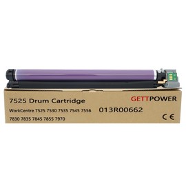 GETTPOWER 013R00662 Drum Unit, Remanufactured 7525 Drum Cartridge for Xerox WorkCentre 7525, 7530, 7535, 7545, 7556, 7830, 7835, 7845, 7855, 7970,EC8036, EC8056, EC7836, EC7856
