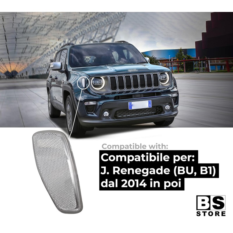 BSSTORE 53390025 Rear Reflector White for Renegade (BU, B1) from
