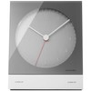 Jacob Jensen Danish Design Unisex Alarm Clock Analogue Grey/Aluminium, No.